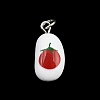 Brass Enamel Pendants KK-CBA10BC-03C-1