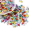 Opaque Acrylic Beads MACR-L010-01-1