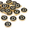 Golden Plated Alloy Charms LS-X-ENAM-S118-02D-4