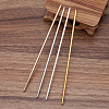 Iron Hair Stick Findings OHAR-PW0001-258KCG-2