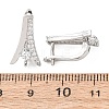 Brass Earring Findings KK-D108-01P-2