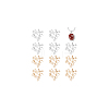12Pcs 2 Colors Brass Pendants FIND-NB0005-27-7