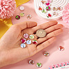 24Pcs 12 Style Glass Cabochon GLAA-TA0001-71-7