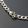 304 Stainless Steel Curb Chain Necklaces X-NJEW-JN03555-5