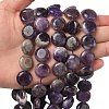 Natural Amethyst Beads Strands G-L648-B25-15mm-2