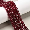 Natural Malaysia Jade Bead Strands G-A147-8mm-A09-1