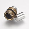 304 Stainless Steel Magnetic Clasps STAS-E144-052-4