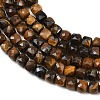 Natural Tiger Eye Beads Strands G-B107-B02-02-5