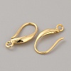 Brass Earring Hooks KK-WH0031-44G-02-2
