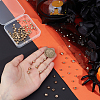 120Pcs 4 Styles Brass Beads KK-PH0013-41-3
