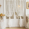 Handmade Macrame Leaf Curtain Tiebacks AJEW-WH0258-856A-6