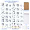 FASHEWELRY DIY Earring Making Finding Kits DIY-FW0001-22-11