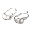 Titanium Steel Stud Earrings for Women EJEW-C110-16P-2