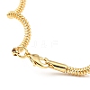 Brass Choker Necklaces NJEW-F313-01G-3