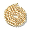 Dyed Glass Pearl Round Bead Strands X-HY-A002-6mm-RB072-2