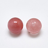 Cherry Quartz Glass Beads G-T122-25C-01-2