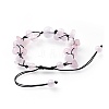 Adjustable Nylon Cord Braided Bead Bracelets BJEW-JB04602-04-3