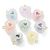 Druzy Resin Pendants RESI-M034-04-1