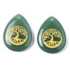 Natural Green Aventurine Pendants G-T122-71I-2