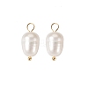 Natural Cultured Freshwater Pearl Pendants PALLOY-TAC0037-02-1