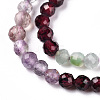 Natural & Synthetic Mixed Gemstone Beads Strands G-D080-A01-02-33-3