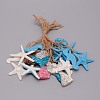 Christmas Theme Resin Pendant Decorations HJEW-WH0036-13-1