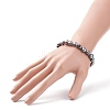 Natural Pearl Beaded Stretch Bracelet for Women BJEW-JB08868-4