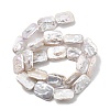 Natural Baroque Keshi Pearl Beads Strands PEAR-P064-01C-07A-3