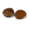 Natural Tiger Eye Pendants G-M440-03C-2