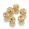 Alloy Hollow Beads PALLOY-P238-03G-RS-1