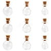 12Pcs 3 Styles Glass Bottles AJEW-FS0001-20-1