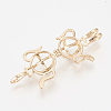 Brass Locket Pendants KK-Q748-015KC-3
