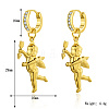 Elegant Gold Pendant Earrings Set for Daily Wear Stainless Steel Jewelry WX4038-2-1