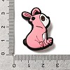 Cartoon Animal Silicone Beads SIL-S007-05F-3