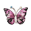 Butterfly Transparent Resin Brooch LS-JEWB-M047-01E-1
