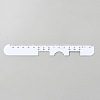 Plastic PVC Pupil Distance Ruler AJEW-WH0348-462-1