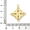 304 Stainless Steel Enamel Pendants STAS-G371-05G-01-3