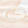 Opalite Beaded Stretch Bracelets BJEW-F203-01-5