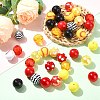 50Pcs Planting Acrylic Beads SACR-CJC0010-01A-6