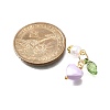 Imitation Pearl Acrylic Pendants PALLOY-JF04028-2