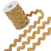 Polyester Wave Lace Trim Ribbon OCOR-GF0004-36B-06-1