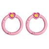 2Pcs Alloy Spring Gate Rings PW-WG34274-06-1