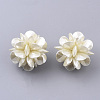 Handmade ABS Plastic Imitation Pearl Woven Beads FIND-S319-31B-02-2