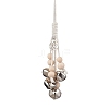 3Pcs 3 Colors Iron Bell Pendant Decoration HJEW-JM02249-3