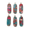 Dyed Synthetic Imperial Jasper Pendants GG-CBAA20A-05G-03-1