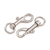 Alloy Swivel Clasps STAS-B121-02P-04-1-2