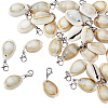 HOBBIESAY 30Pcs Cowrie Shell Pendant Decorations HJEW-HY0001-02-1