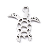 Non-Tarnish 201 Stainless Steel Charms STAS-D176-04P-2