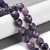 Natural Lepidolite Beads Strands G-NH0021-A07-02-2