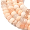 Natural Pink Aventurine Bead Strands G-R408-5x8-08-4